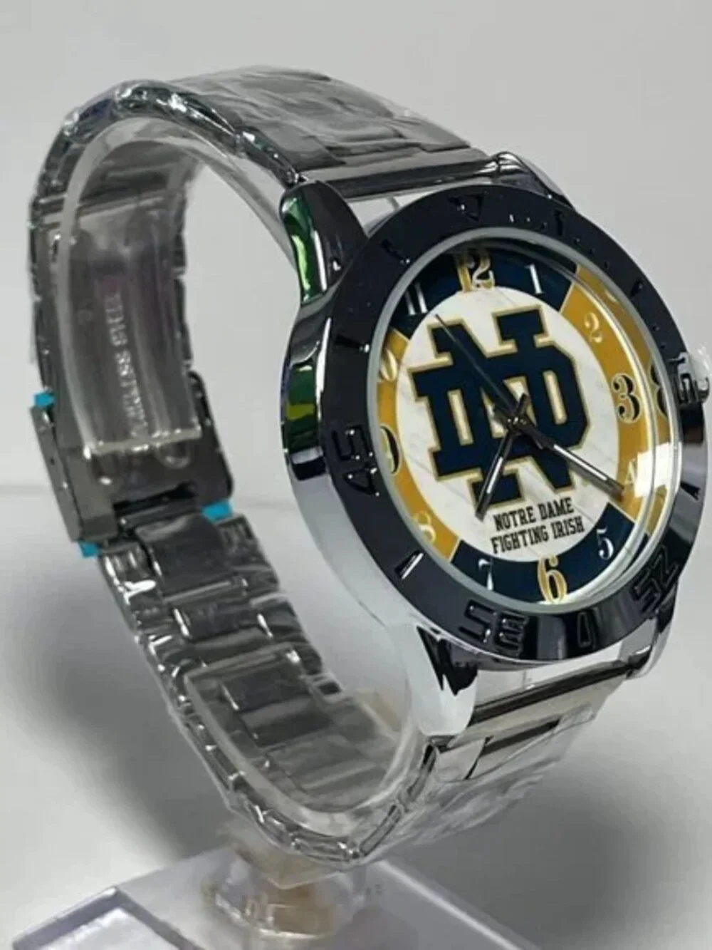 Notre Dame Fighting Irish NCAA Stainless-Steel Watch NEW - Picture 5 of 6